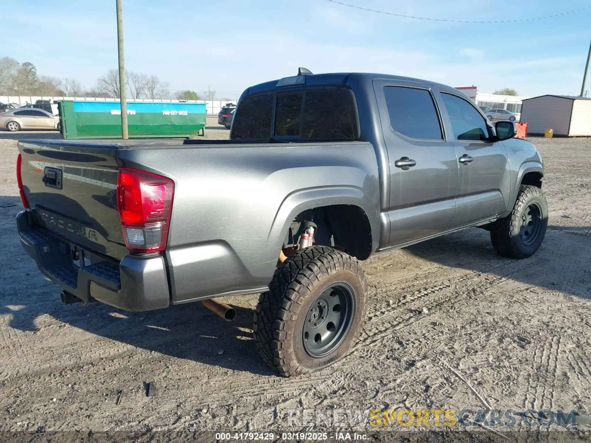 4 Photograph of a damaged car 3TMCZ5AN9LM308618 TOYOTA TACOMA 2020
