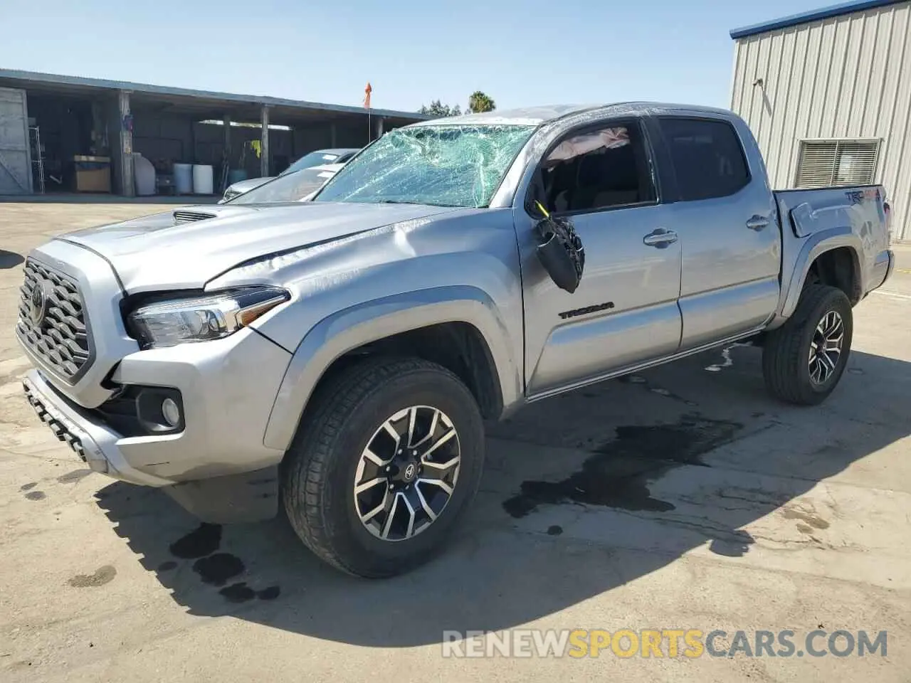 1 Photograph of a damaged car 3TMCZ5AN9LM311910 TOYOTA TACOMA 2020