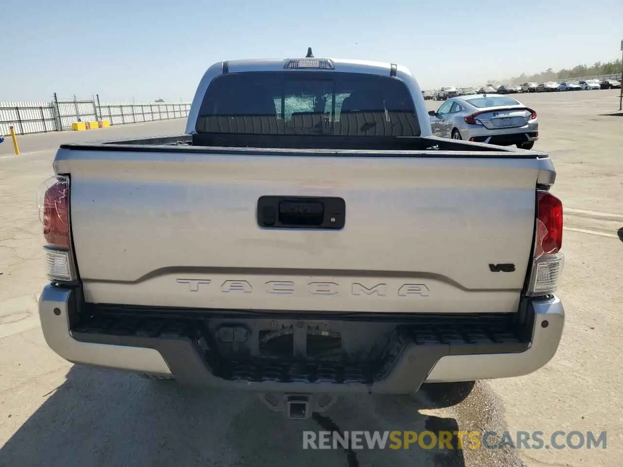 6 Photograph of a damaged car 3TMCZ5AN9LM311910 TOYOTA TACOMA 2020