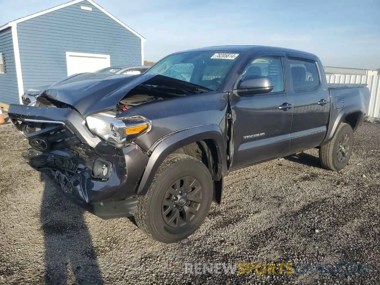 1 Photograph of a damaged car 3TMCZ5AN9LM315892 TOYOTA TACOMA 2020