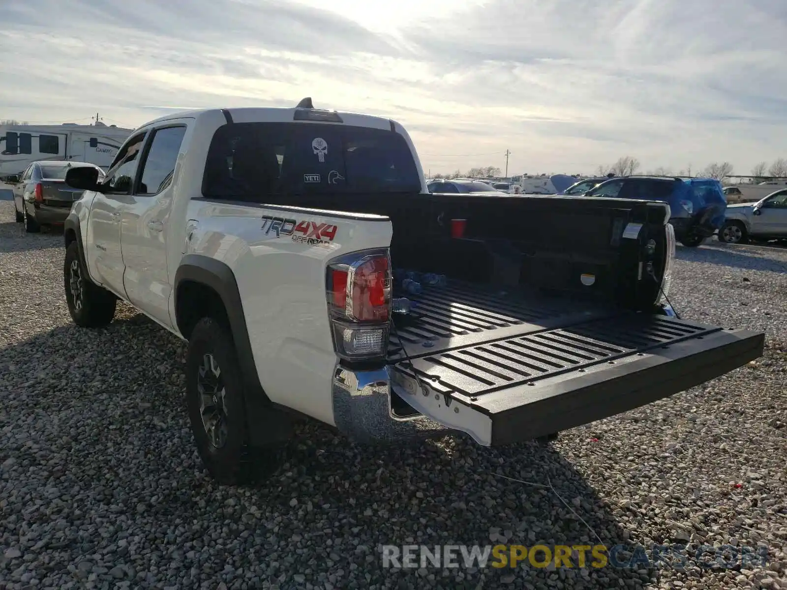 3 Photograph of a damaged car 3TMCZ5AN9LM318159 TOYOTA TACOMA 2020