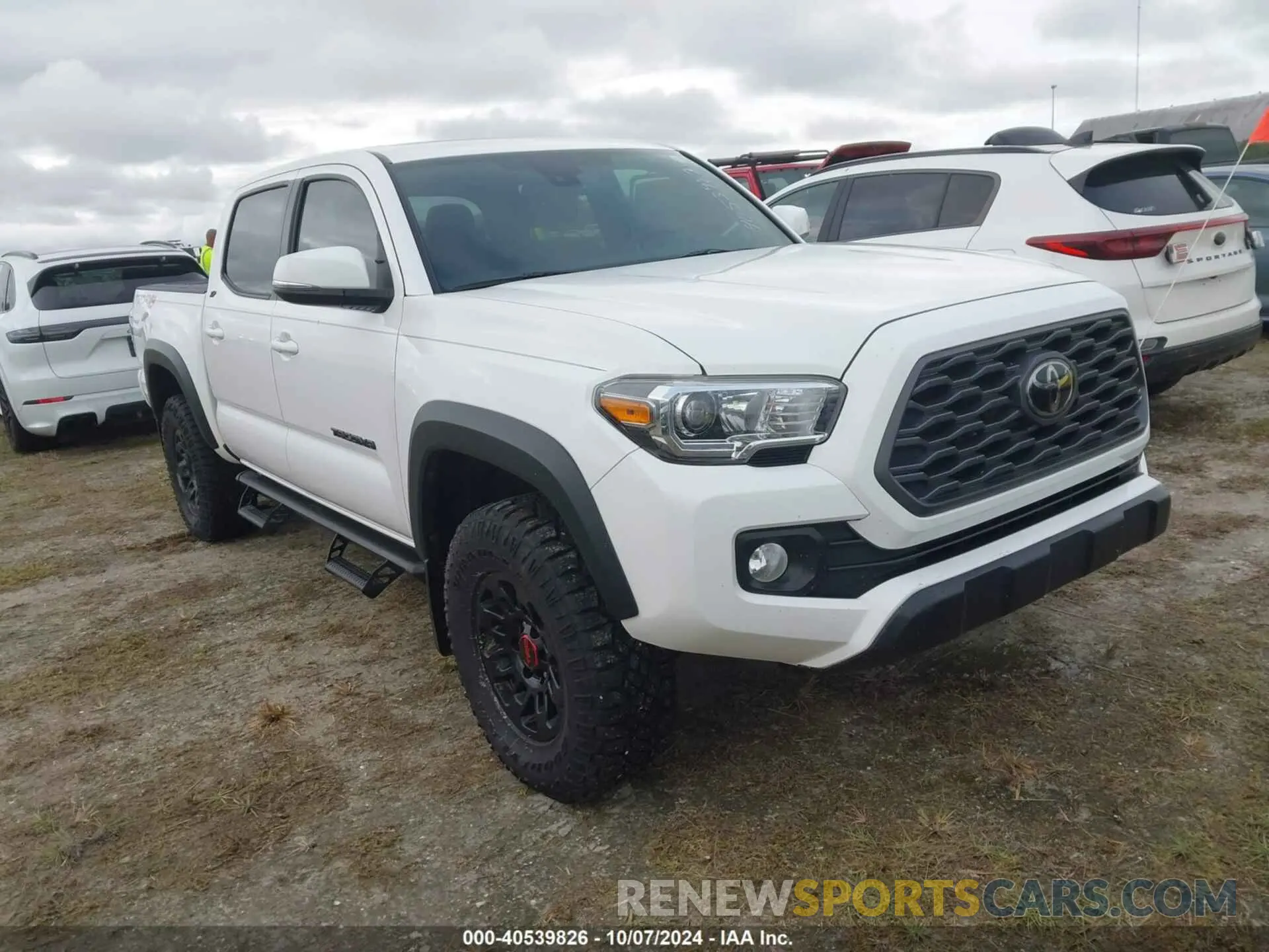 1 Photograph of a damaged car 3TMCZ5AN9LM321644 TOYOTA TACOMA 2020