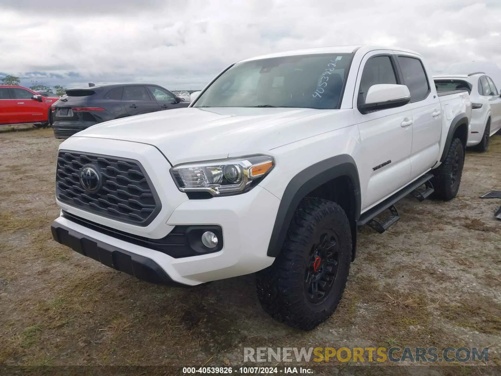 2 Photograph of a damaged car 3TMCZ5AN9LM321644 TOYOTA TACOMA 2020