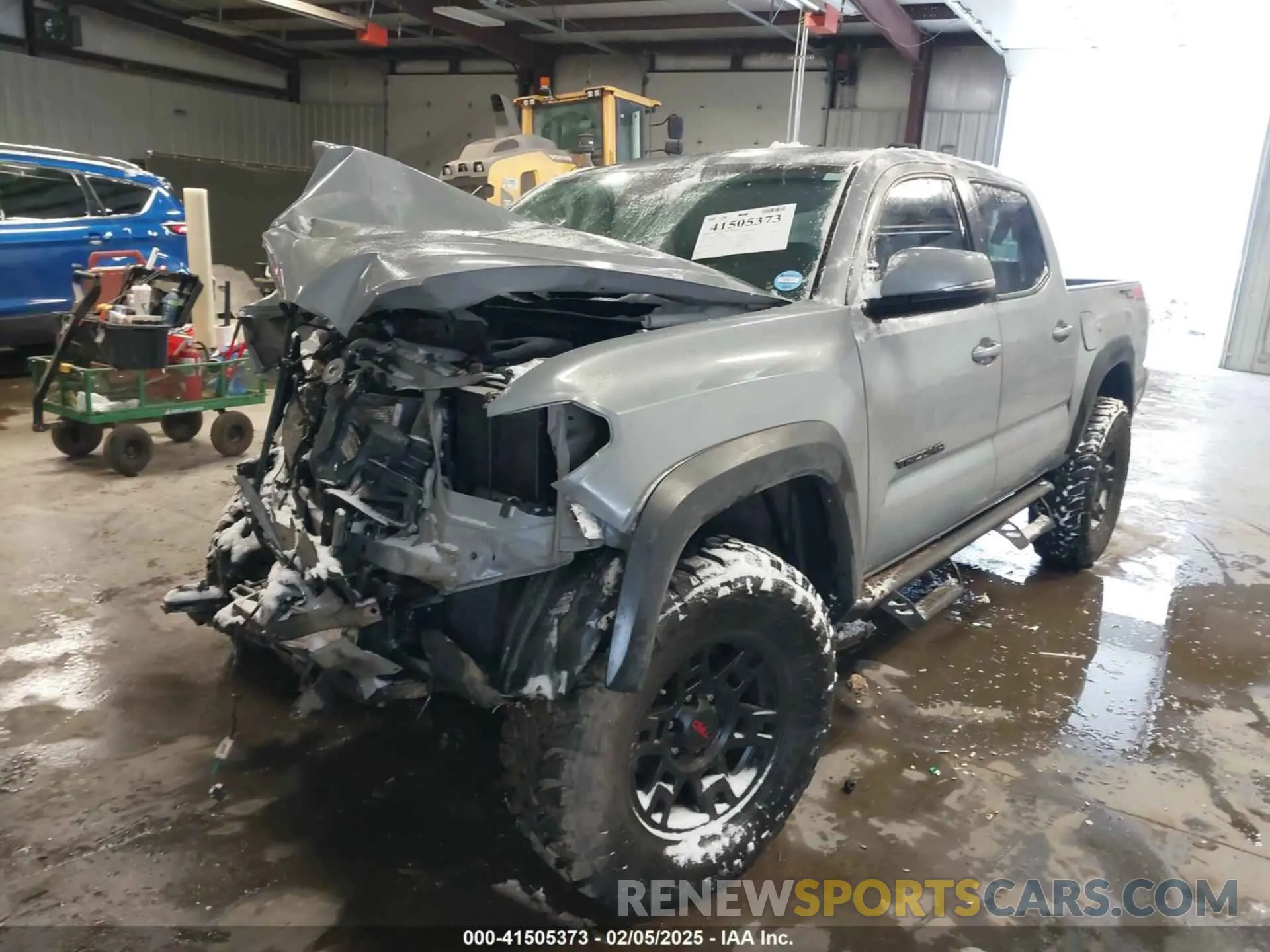 2 Photograph of a damaged car 3TMCZ5AN9LM328660 TOYOTA TACOMA 2020