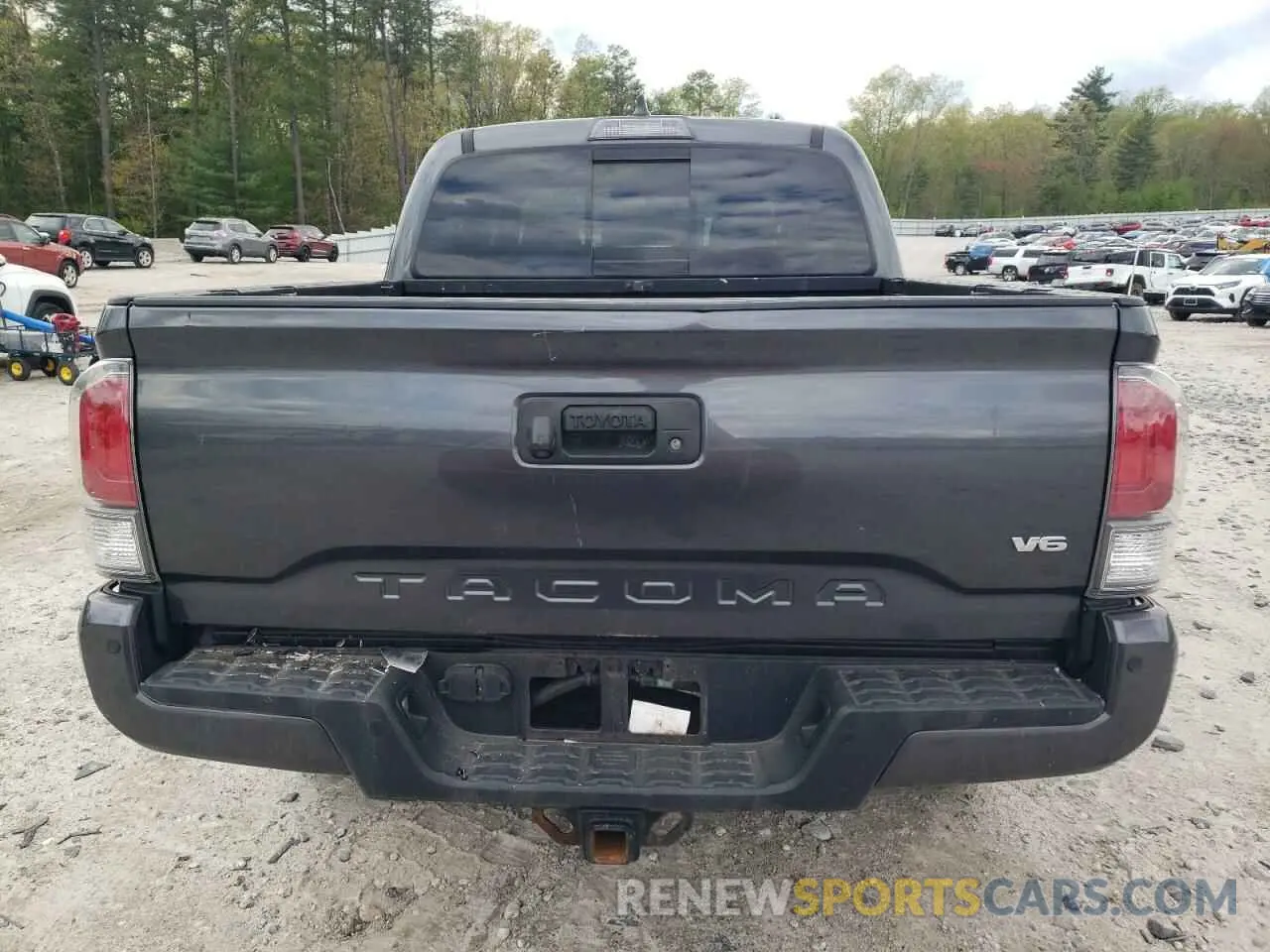 6 Photograph of a damaged car 3TMCZ5AN9LM349427 TOYOTA TACOMA 2020