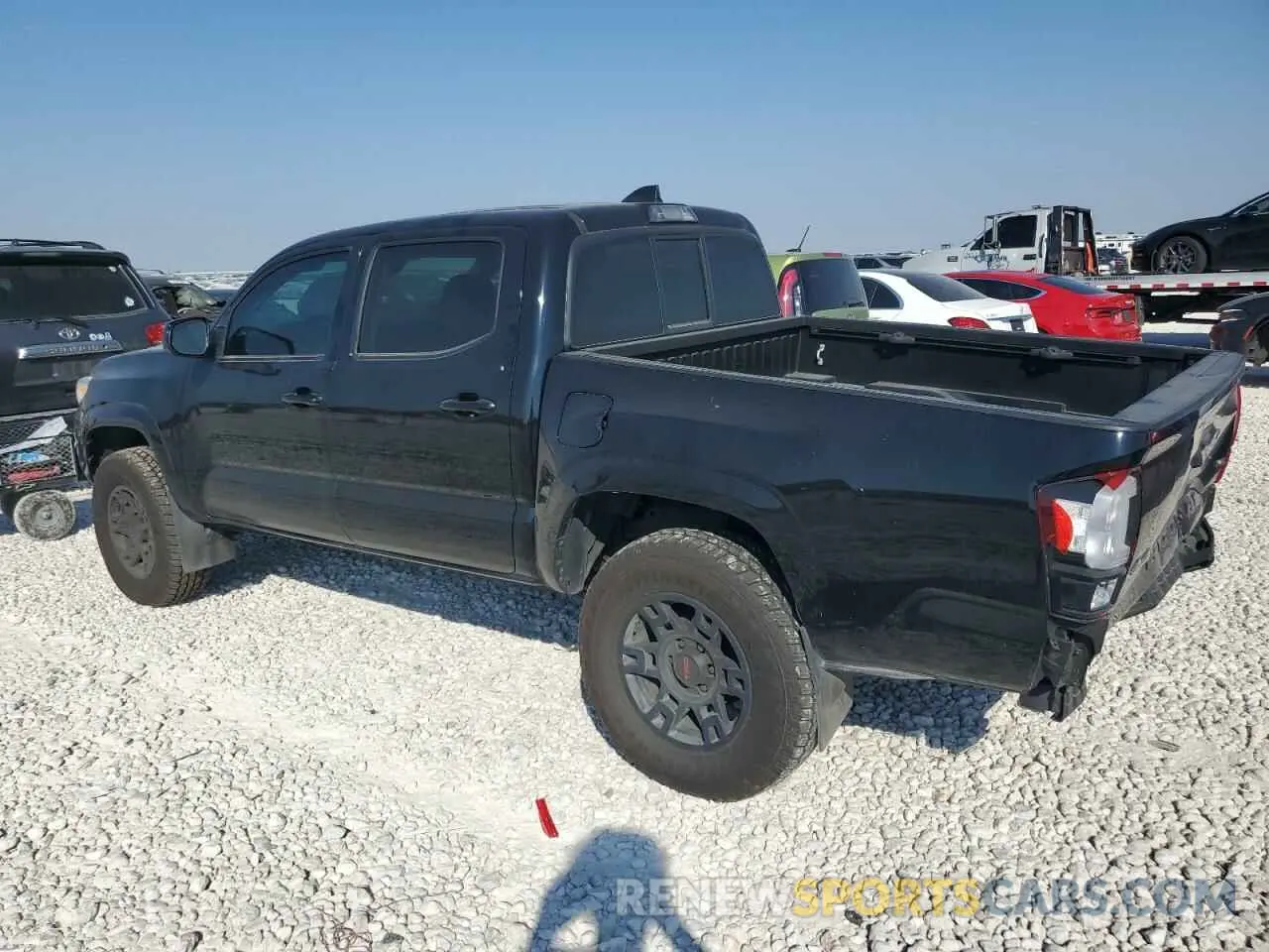 2 Photograph of a damaged car 3TMCZ5AN9LM350917 TOYOTA TACOMA 2020