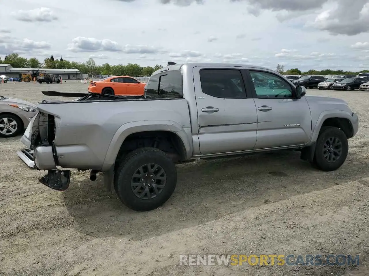 3 Photograph of a damaged car 3TMCZ5AN9LM357219 TOYOTA TACOMA 2020