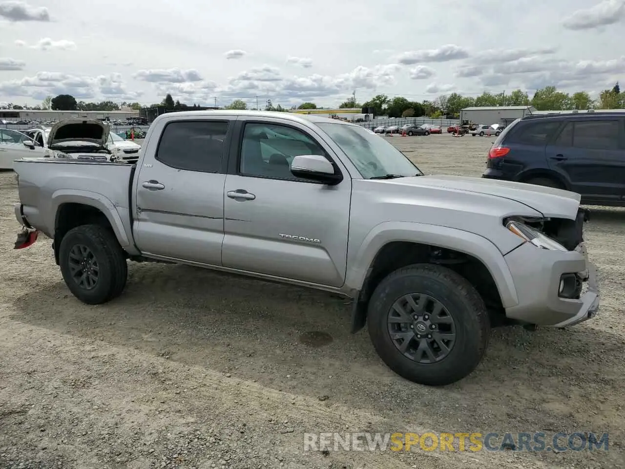 4 Photograph of a damaged car 3TMCZ5AN9LM357219 TOYOTA TACOMA 2020