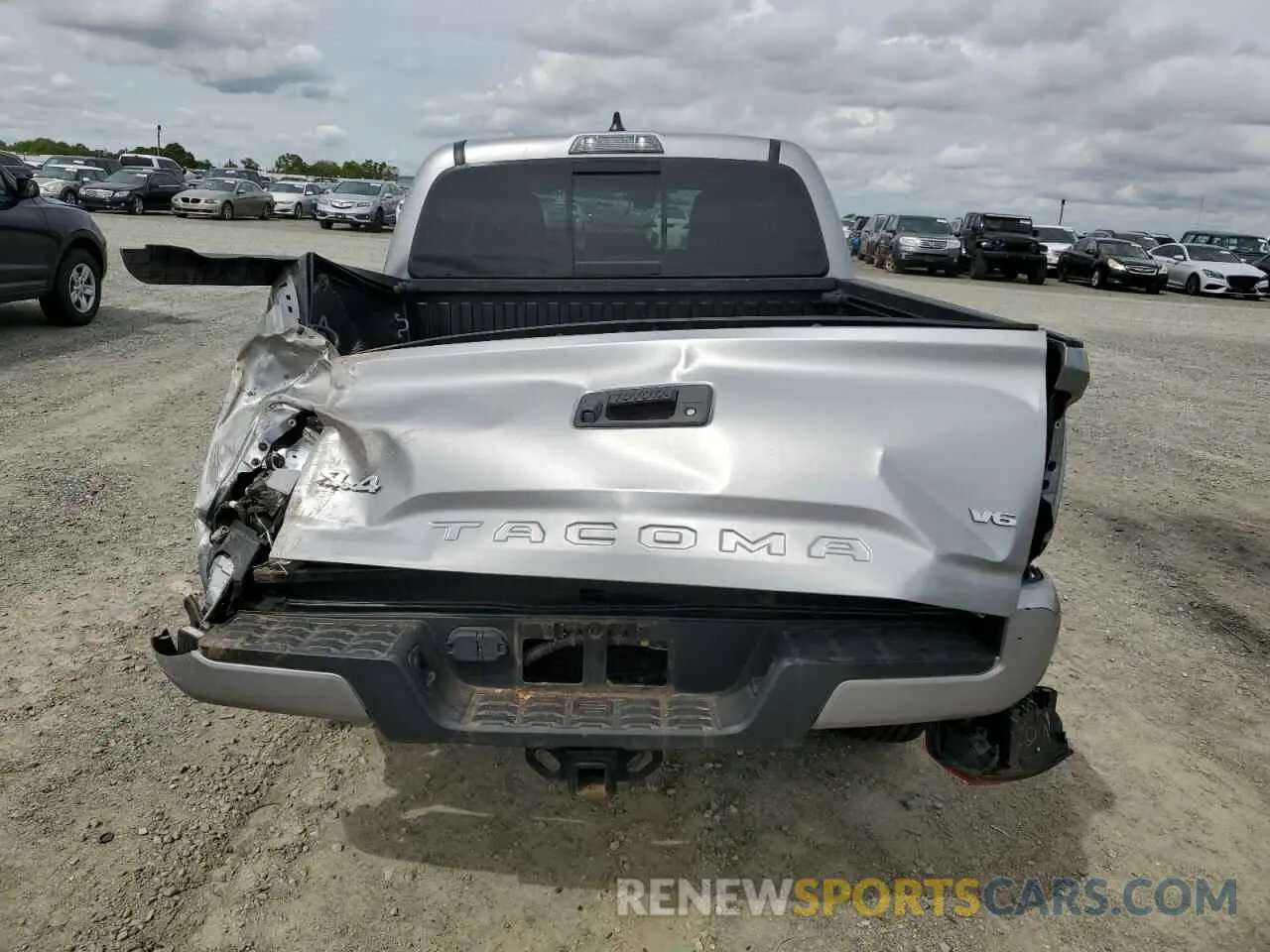 6 Photograph of a damaged car 3TMCZ5AN9LM357219 TOYOTA TACOMA 2020