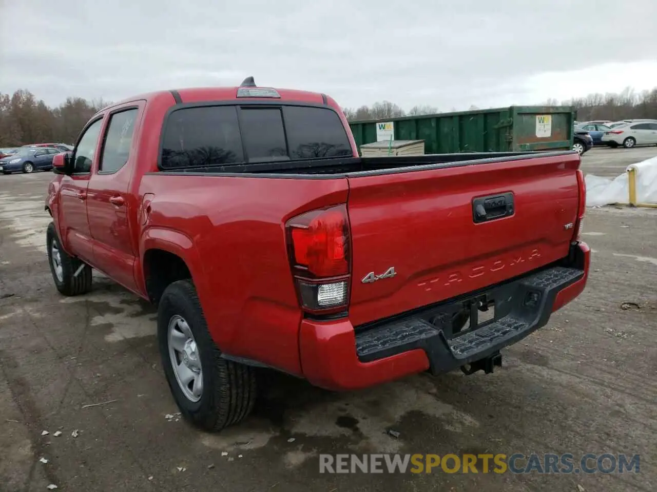 3 Photograph of a damaged car 3TMCZ5AN9LM366776 TOYOTA TACOMA 2020