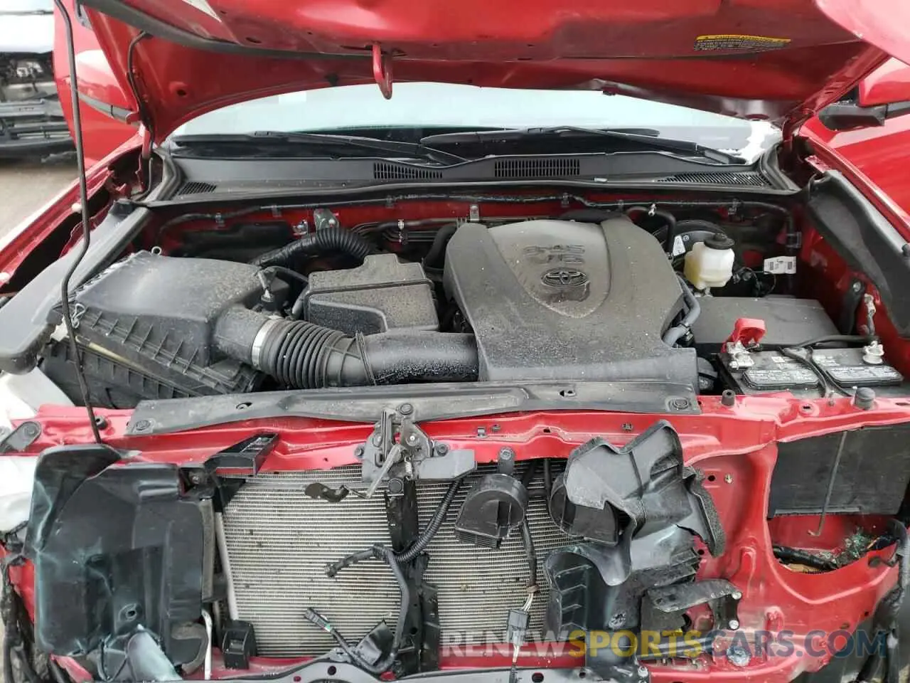 7 Photograph of a damaged car 3TMCZ5AN9LM366776 TOYOTA TACOMA 2020