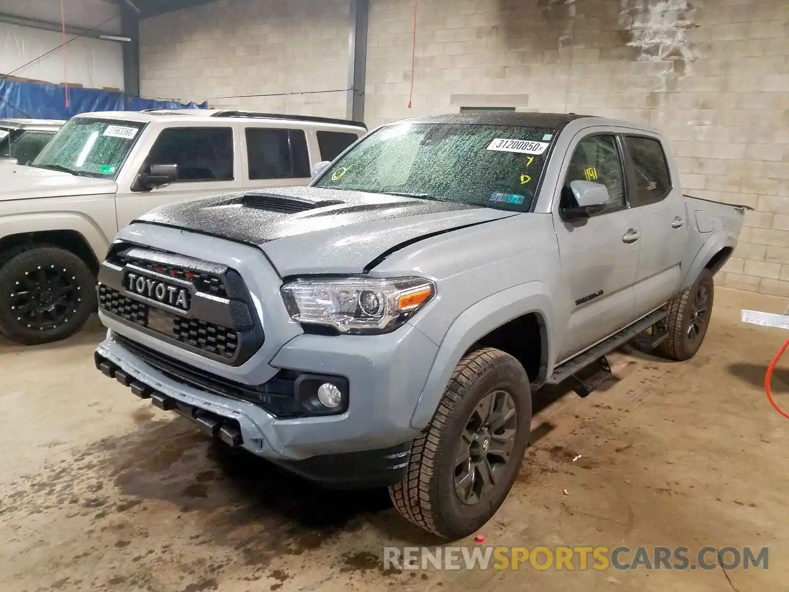 2 Photograph of a damaged car 3TMCZ5ANXLM293174 TOYOTA TACOMA 2020