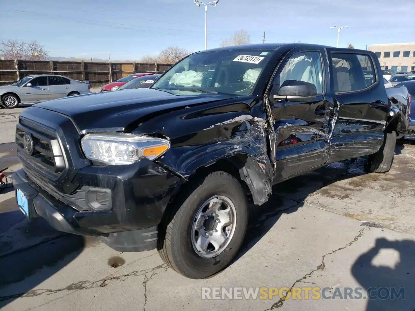 2 Photograph of a damaged car 3TMCZ5ANXLM298990 TOYOTA TACOMA 2020