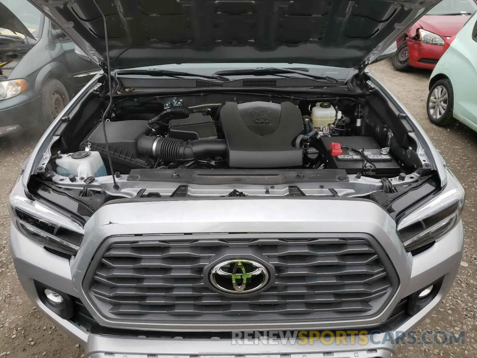 7 Photograph of a damaged car 3TMCZ5ANXLM302634 TOYOTA TACOMA 2020