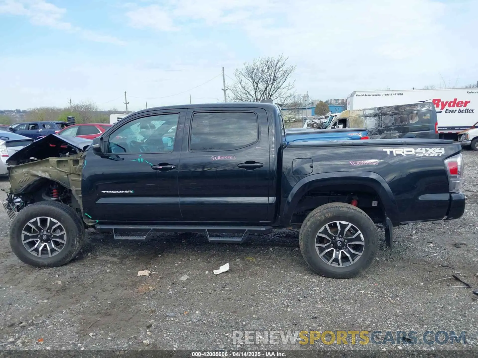 14 Photograph of a damaged car 3TMCZ5ANXLM317814 TOYOTA TACOMA 2020