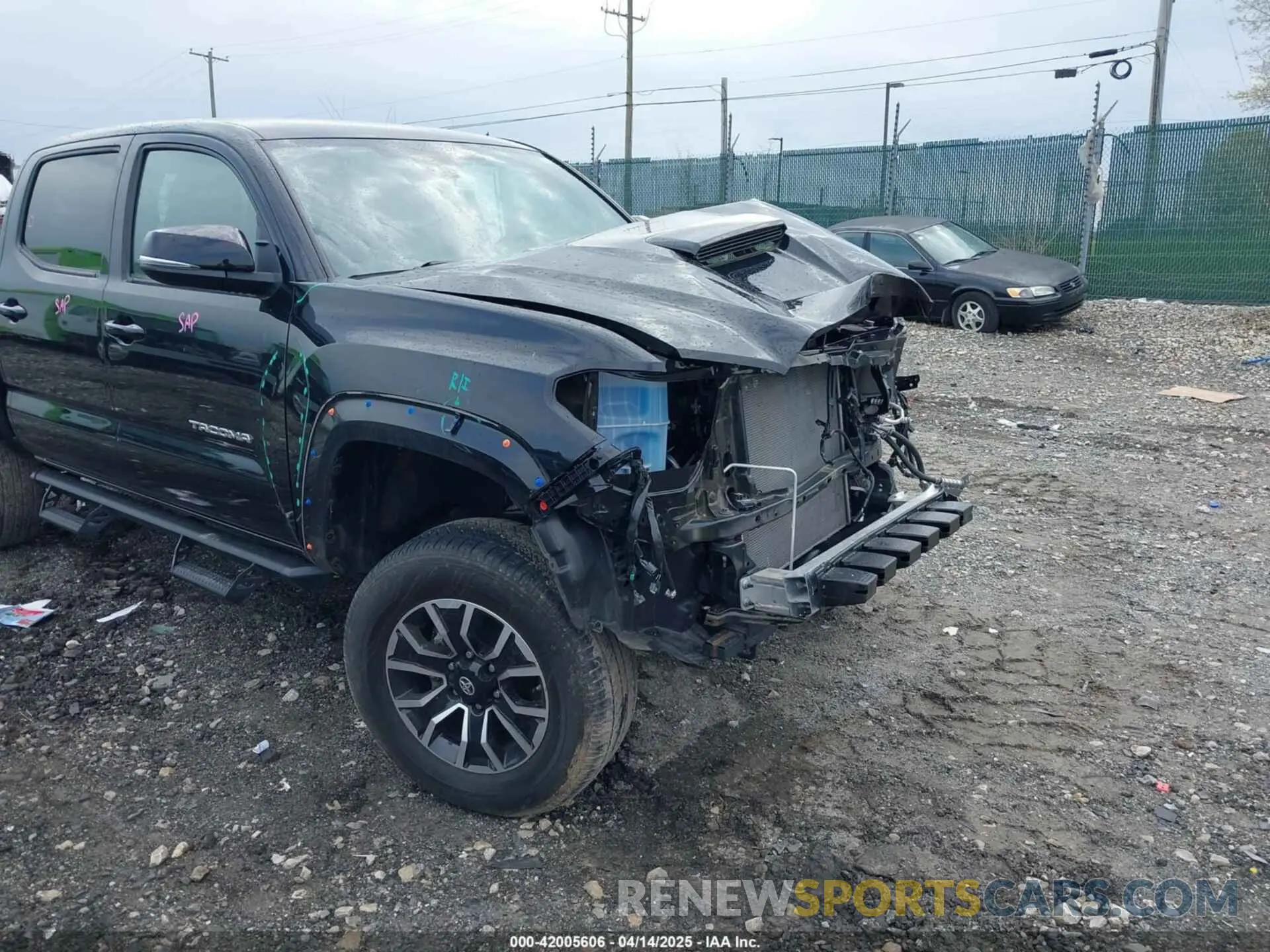 17 Photograph of a damaged car 3TMCZ5ANXLM317814 TOYOTA TACOMA 2020