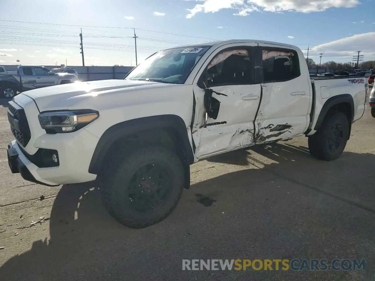 1 Photograph of a damaged car 3TMCZ5ANXLM338954 TOYOTA TACOMA 2020