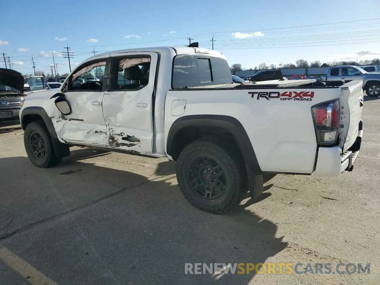 2 Photograph of a damaged car 3TMCZ5ANXLM338954 TOYOTA TACOMA 2020