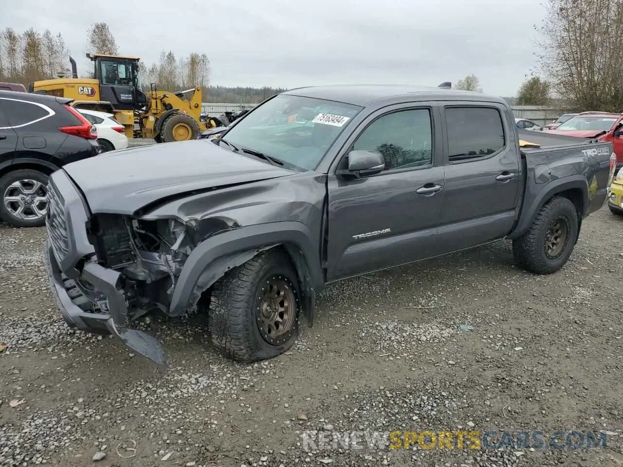 1 Photograph of a damaged car 3TMCZ5ANXLM340929 TOYOTA TACOMA 2020