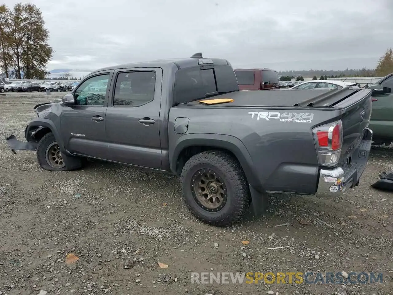 2 Photograph of a damaged car 3TMCZ5ANXLM340929 TOYOTA TACOMA 2020