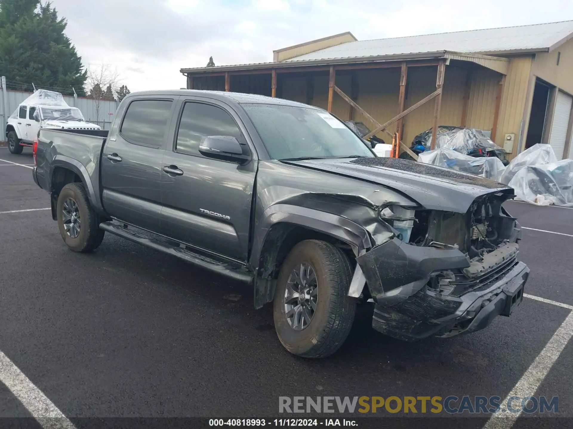1 Photograph of a damaged car 3TMCZ5ANXLM343278 TOYOTA TACOMA 2020