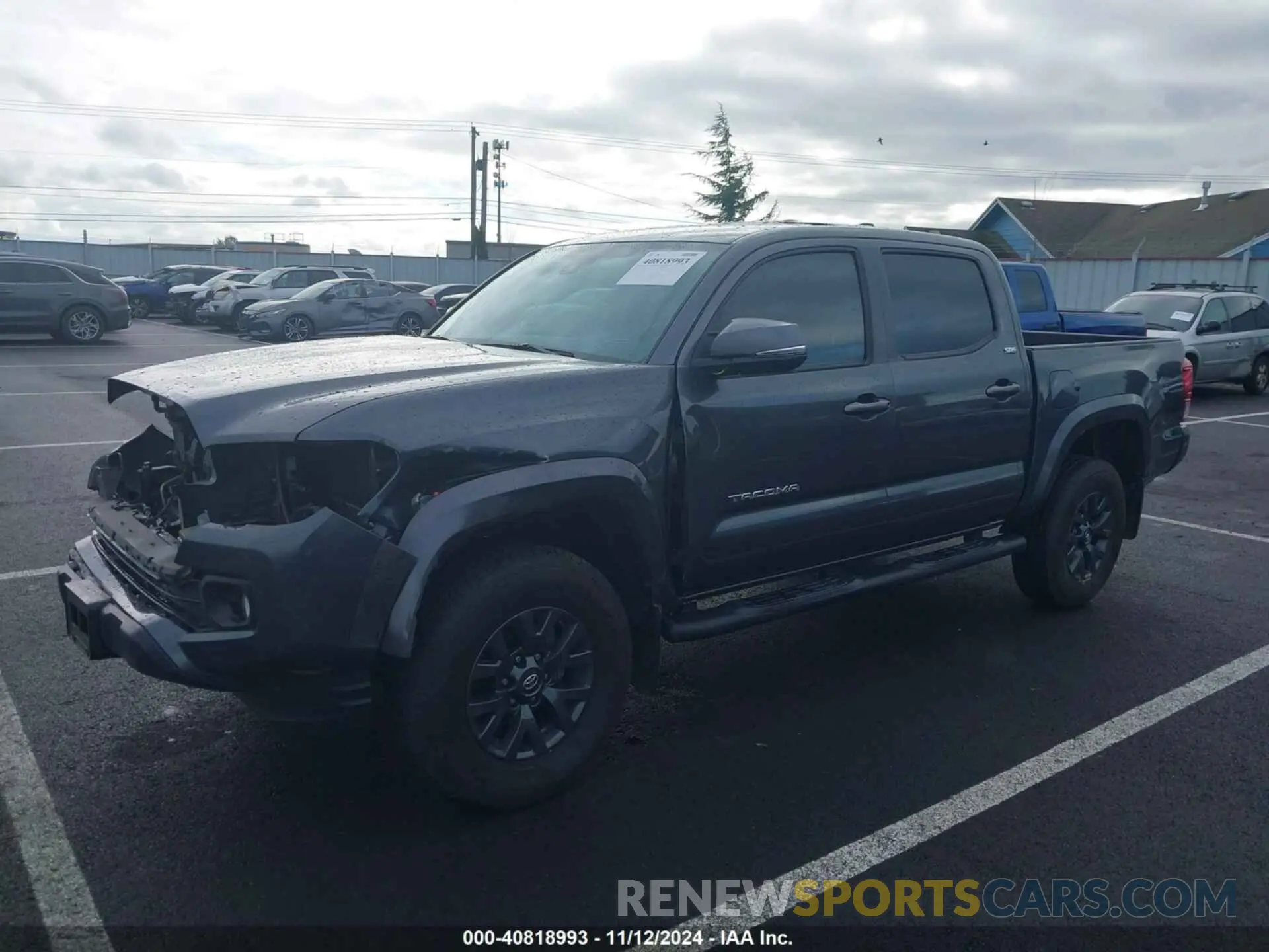2 Photograph of a damaged car 3TMCZ5ANXLM343278 TOYOTA TACOMA 2020