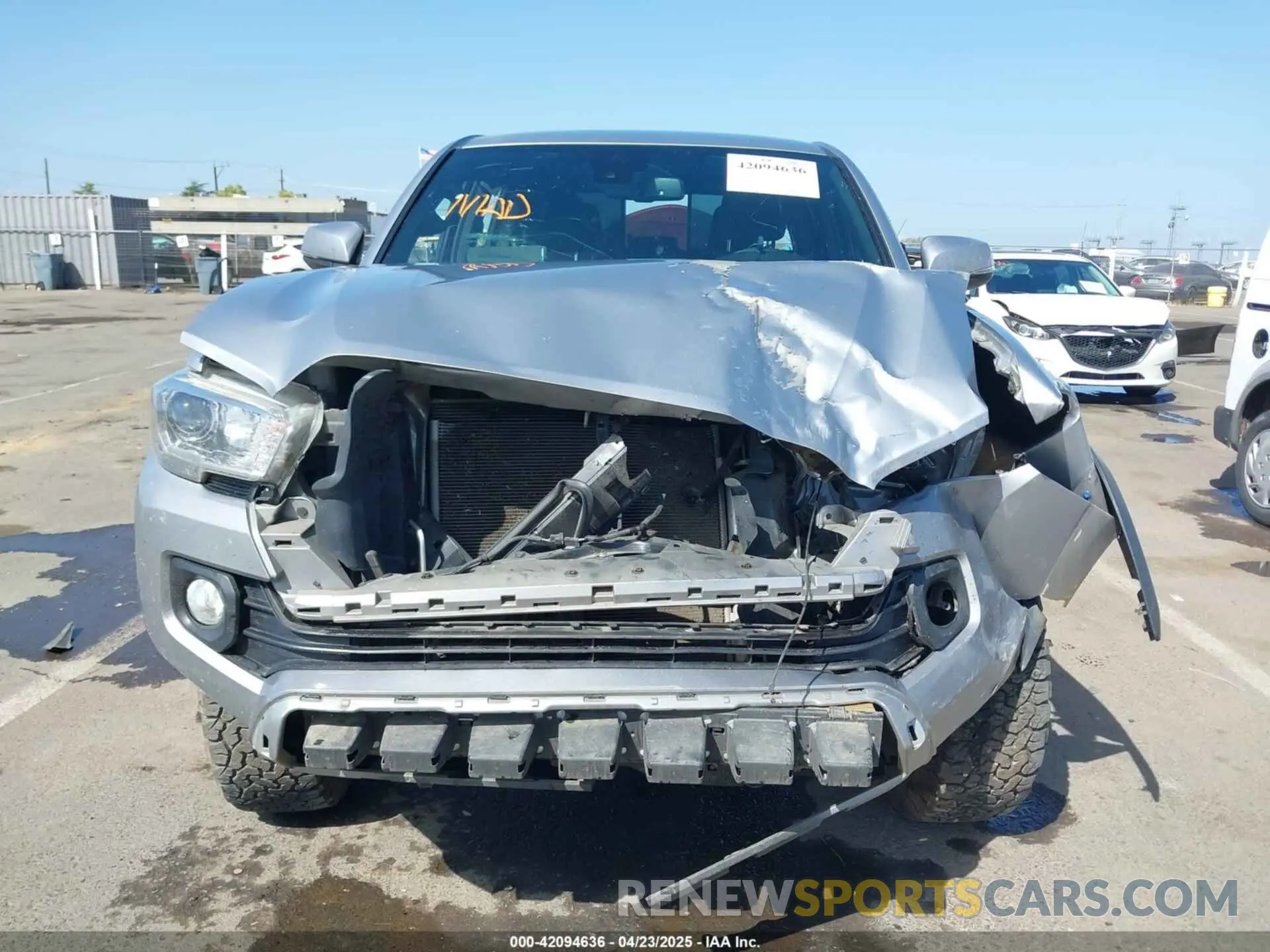 13 Photograph of a damaged car 3TMCZ5ANXLM344835 TOYOTA TACOMA 2020