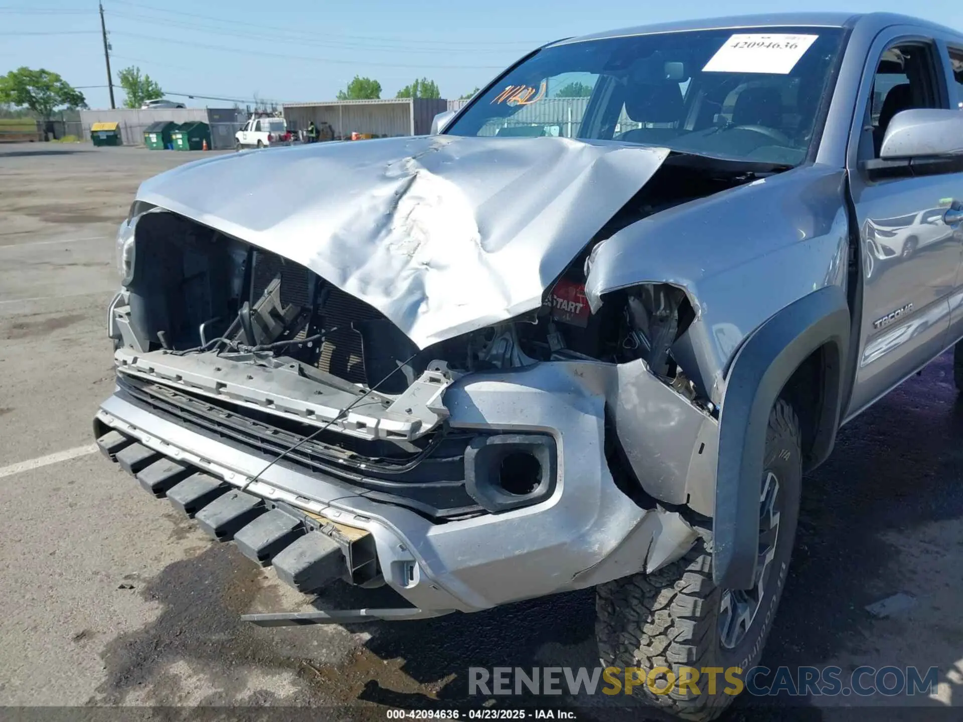 6 Photograph of a damaged car 3TMCZ5ANXLM344835 TOYOTA TACOMA 2020