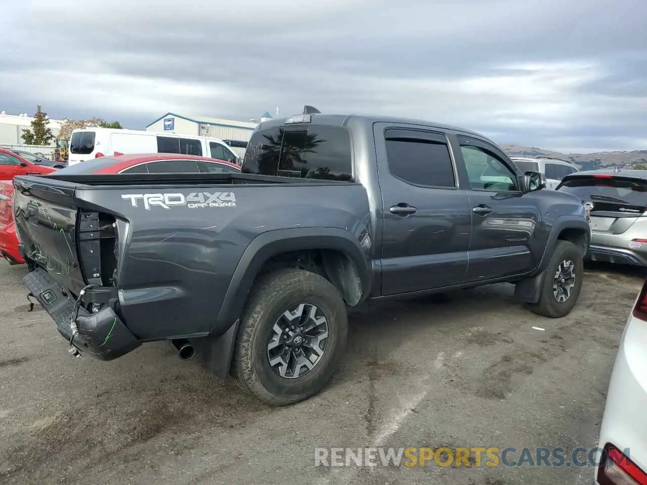 3 Photograph of a damaged car 3TMCZ5ANXLM346858 TOYOTA TACOMA 2020