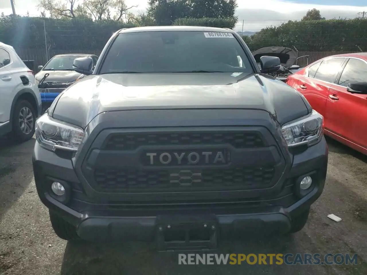 5 Photograph of a damaged car 3TMCZ5ANXLM346858 TOYOTA TACOMA 2020