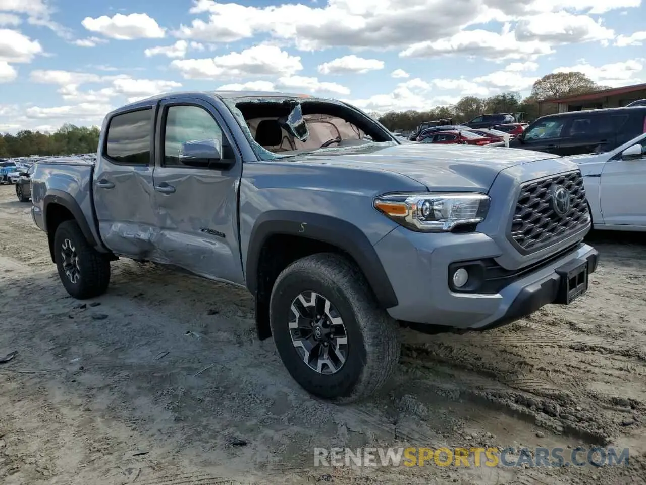 4 Photograph of a damaged car 3TMCZ5ANXLM352126 TOYOTA TACOMA 2020