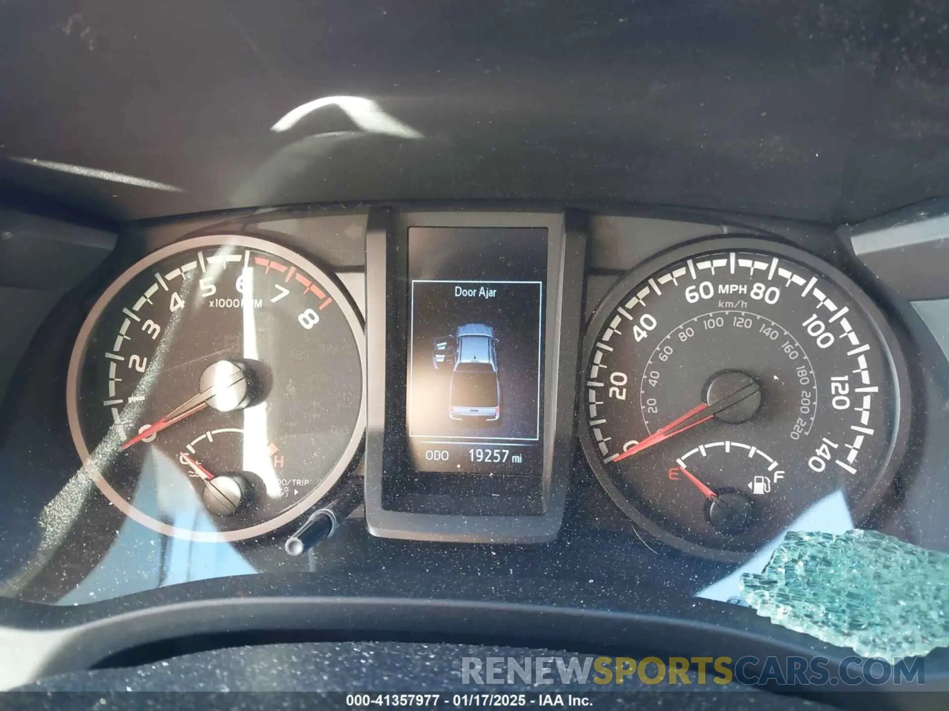 7 Photograph of a damaged car 3TMCZ5ANXLM363594 TOYOTA TACOMA 2020