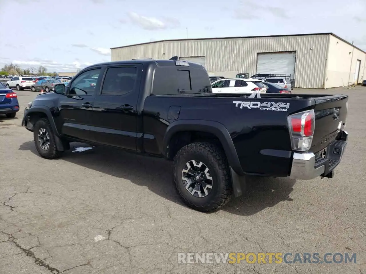 2 Photograph of a damaged car 3TMDZ5BN0LM085680 TOYOTA TACOMA 2020