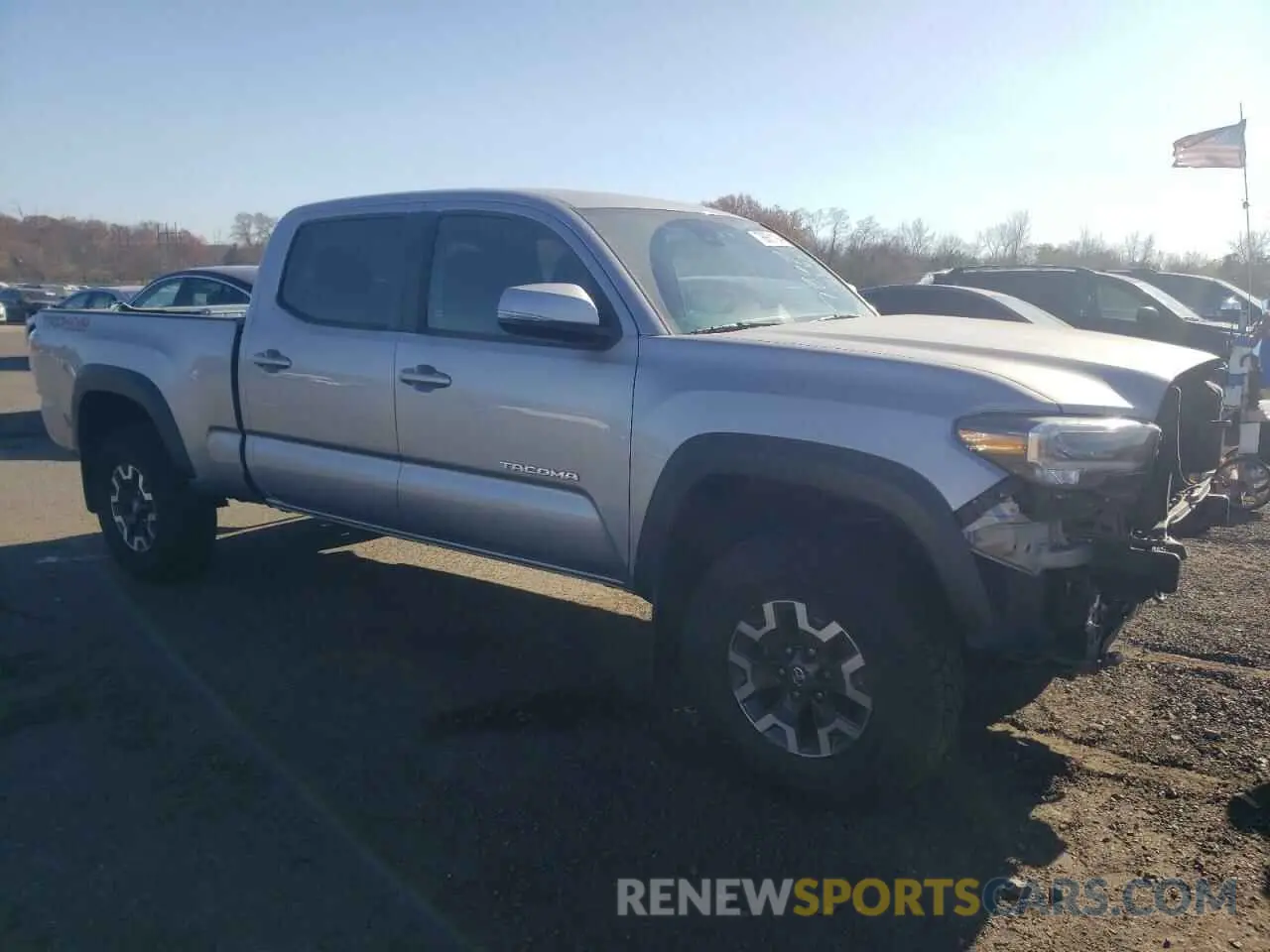 4 Photograph of a damaged car 3TMDZ5BN1LM091164 TOYOTA TACOMA 2020