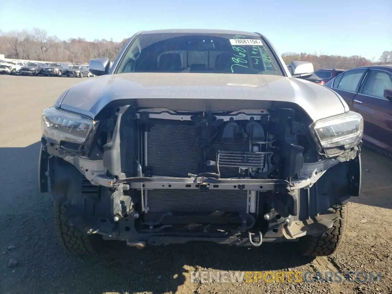 5 Photograph of a damaged car 3TMDZ5BN1LM091164 TOYOTA TACOMA 2020