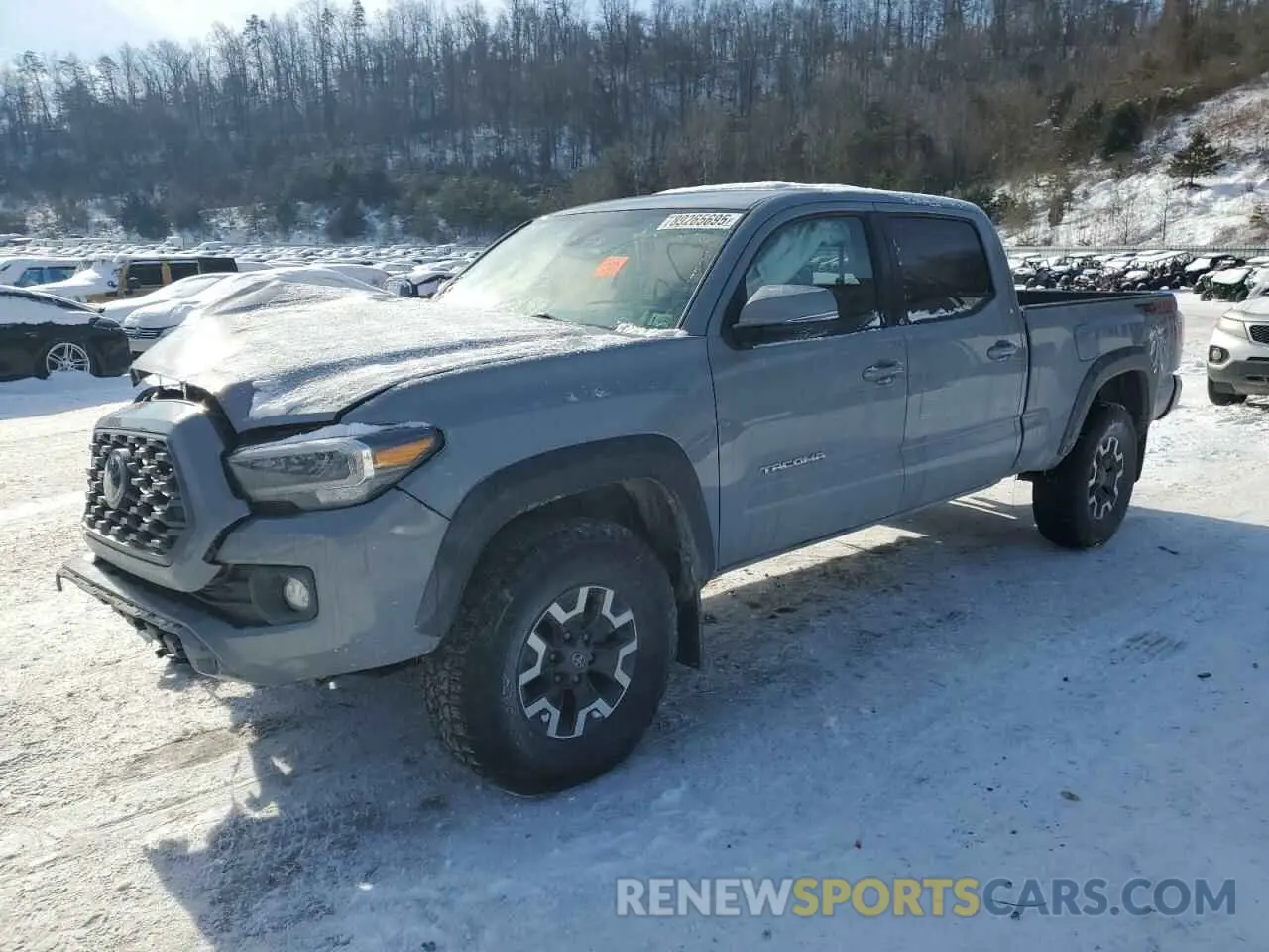 1 Photograph of a damaged car 3TMDZ5BN1LM097384 TOYOTA TACOMA 2020