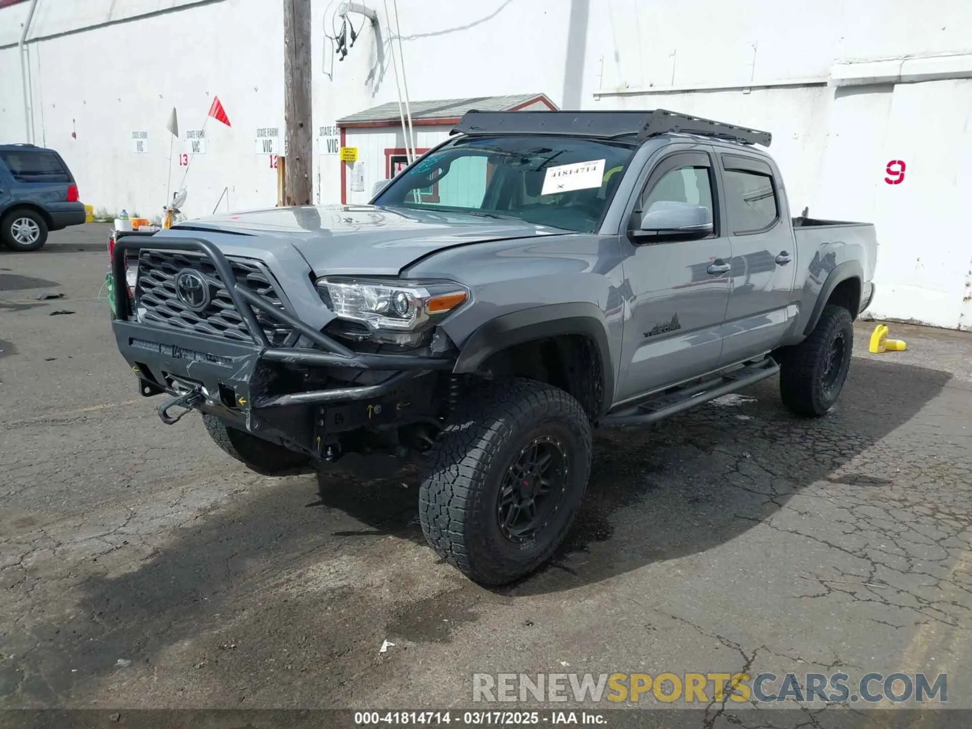 2 Photograph of a damaged car 3TMDZ5BN1LM097711 TOYOTA TACOMA 2020
