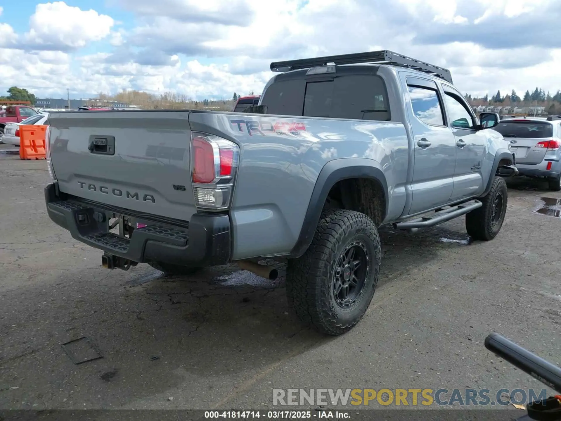 4 Photograph of a damaged car 3TMDZ5BN1LM097711 TOYOTA TACOMA 2020