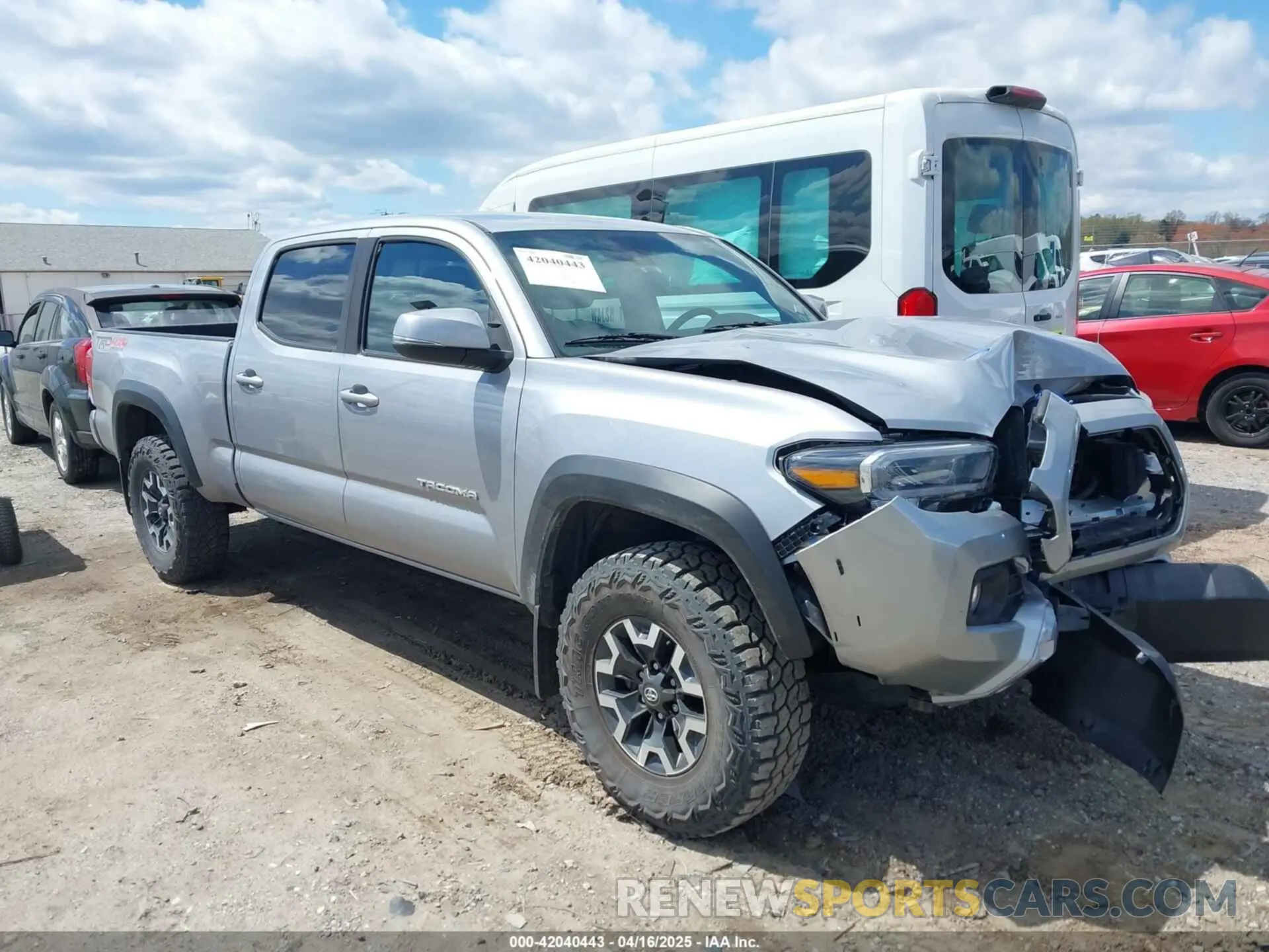1 Photograph of a damaged car 3TMDZ5BN2LM088581 TOYOTA TACOMA 2020