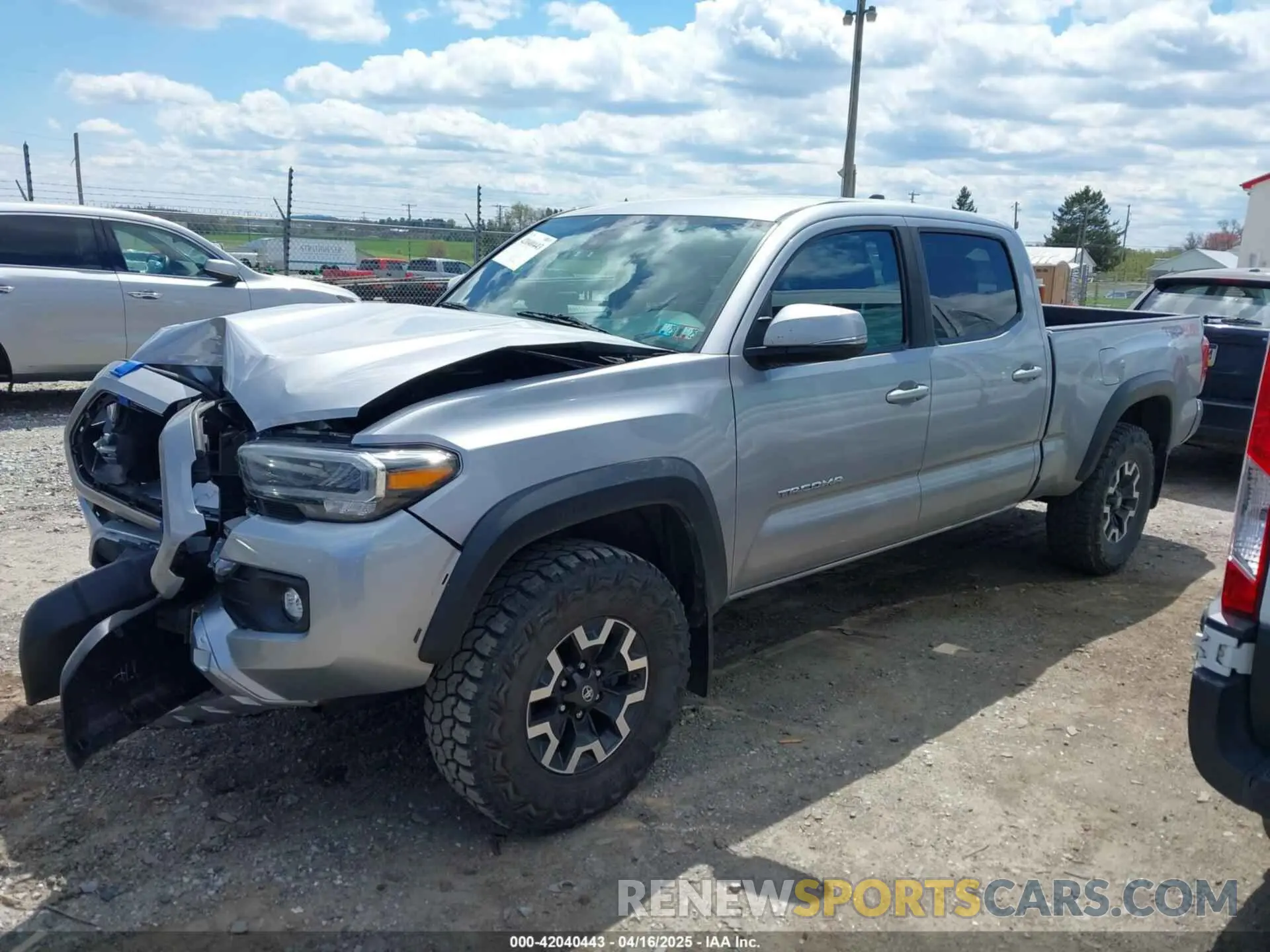 2 Photograph of a damaged car 3TMDZ5BN2LM088581 TOYOTA TACOMA 2020