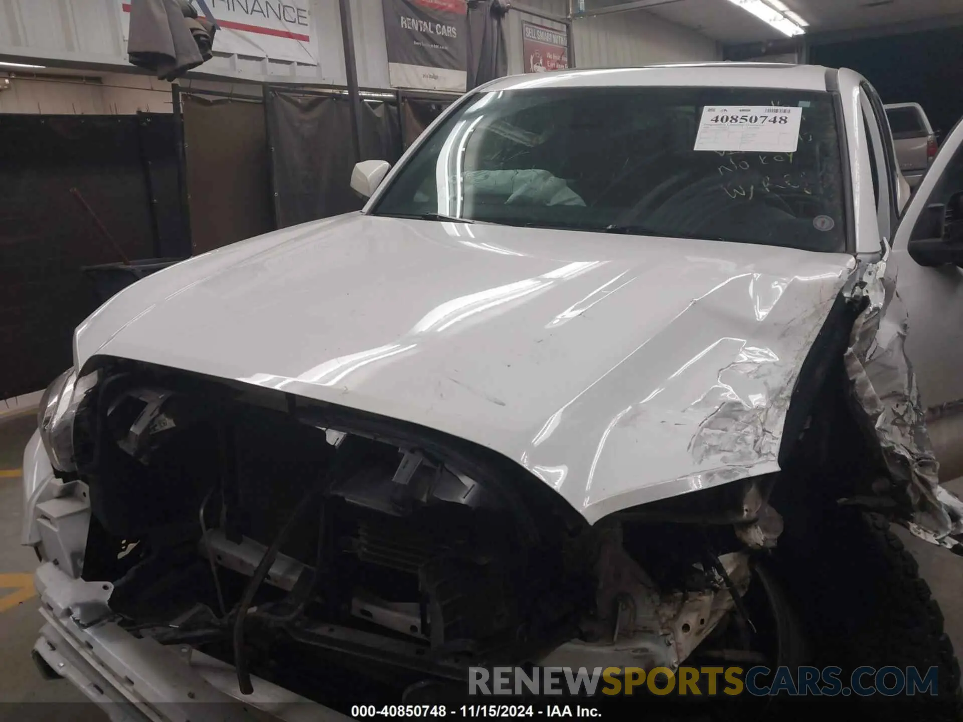 9 Photograph of a damaged car 3TMDZ5BN3LM083597 TOYOTA TACOMA 2020