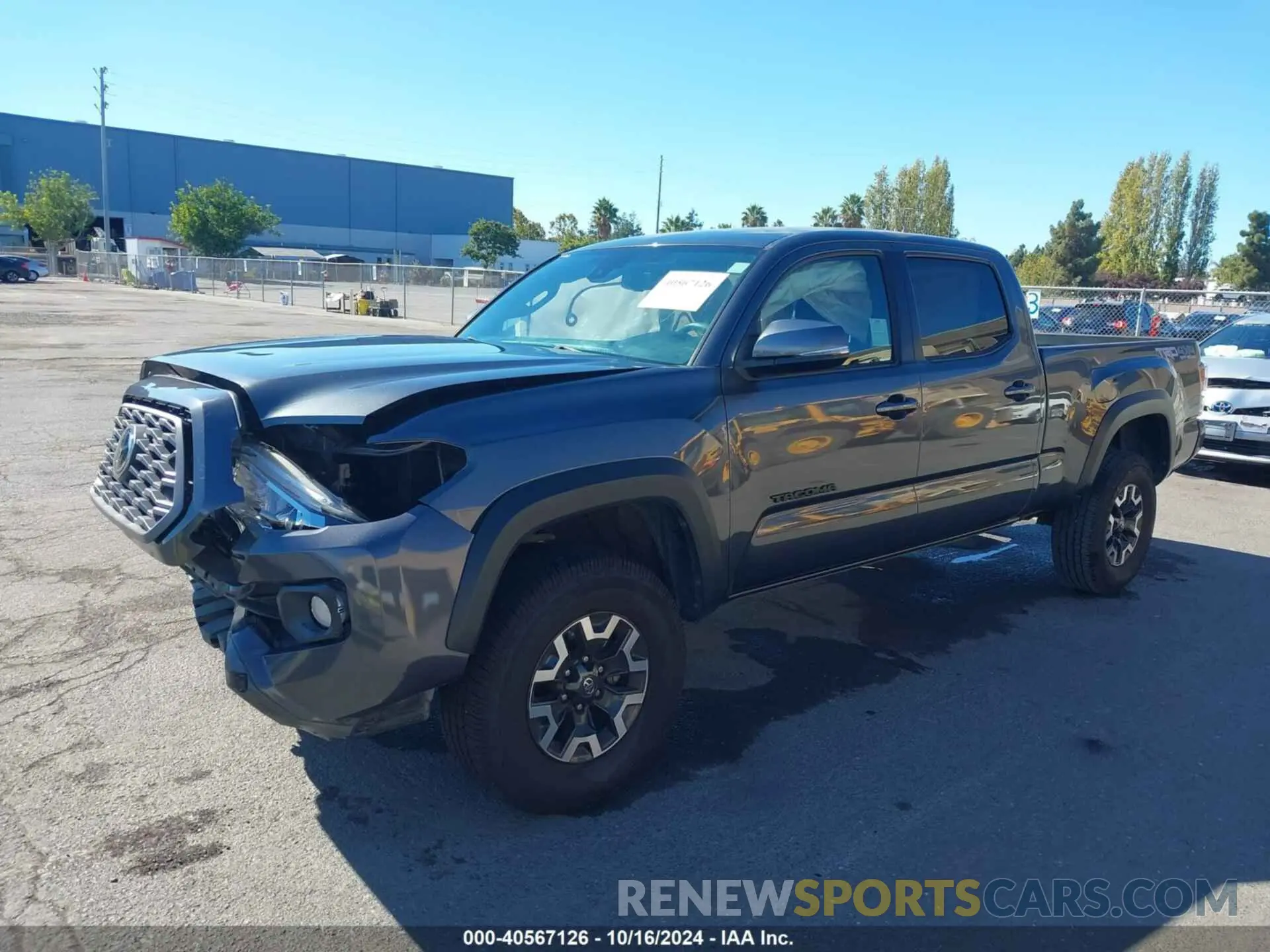 2 Photograph of a damaged car 3TMDZ5BN3LM093143 TOYOTA TACOMA 2020