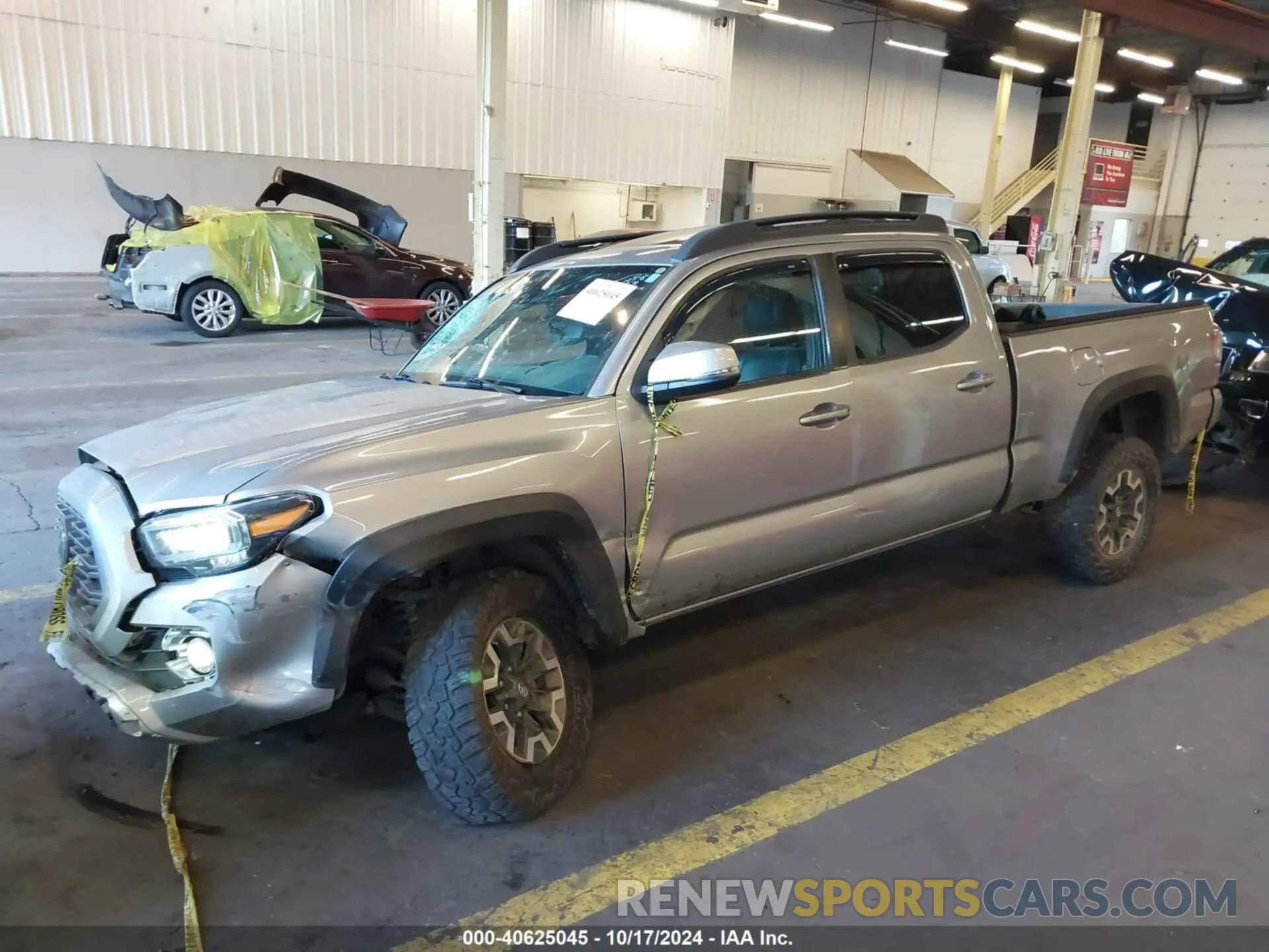 2 Photograph of a damaged car 3TMDZ5BN6LM080144 TOYOTA TACOMA 2020