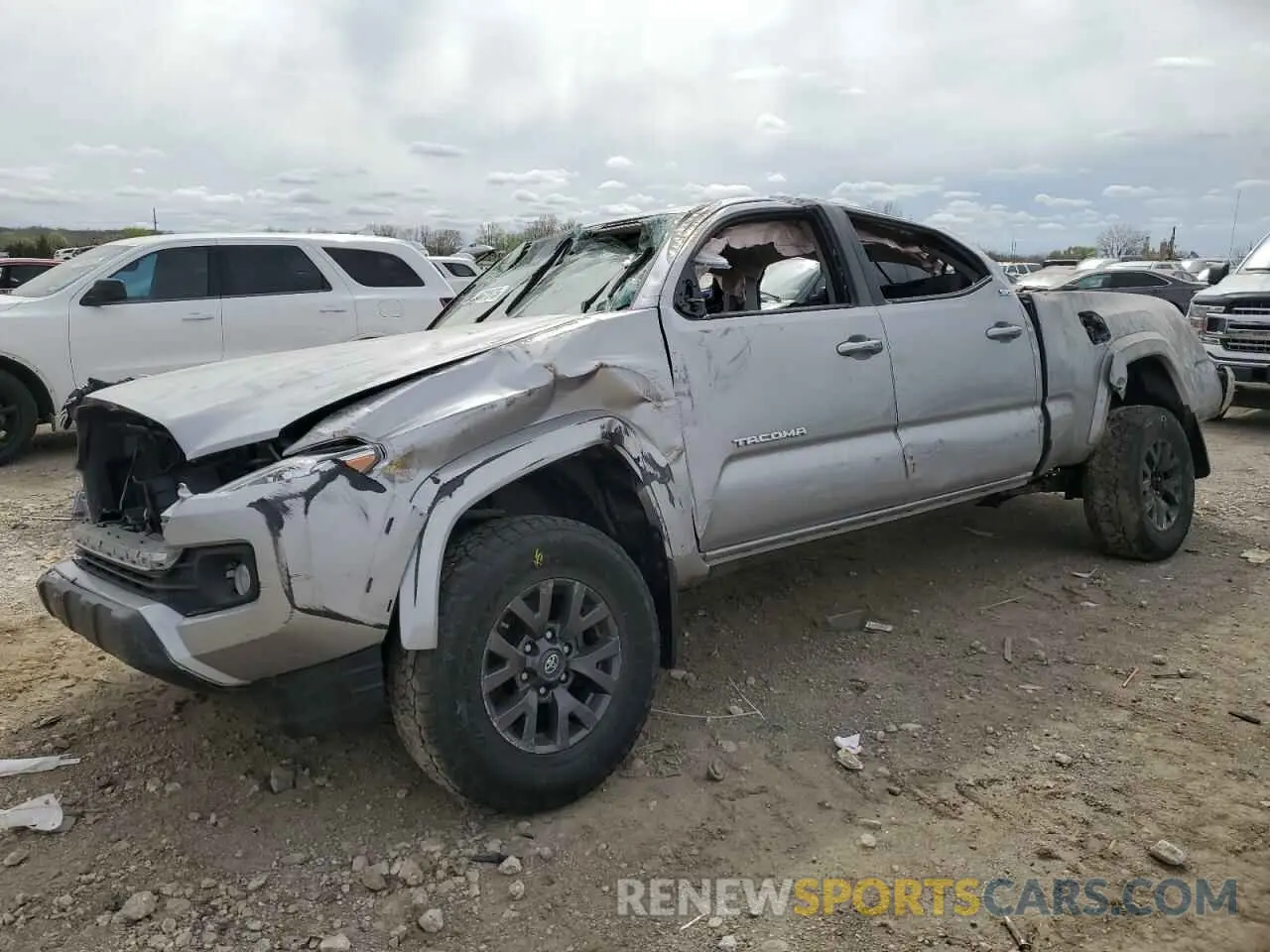 1 Photograph of a damaged car 3TMDZ5BN6LM081195 TOYOTA TACOMA 2020