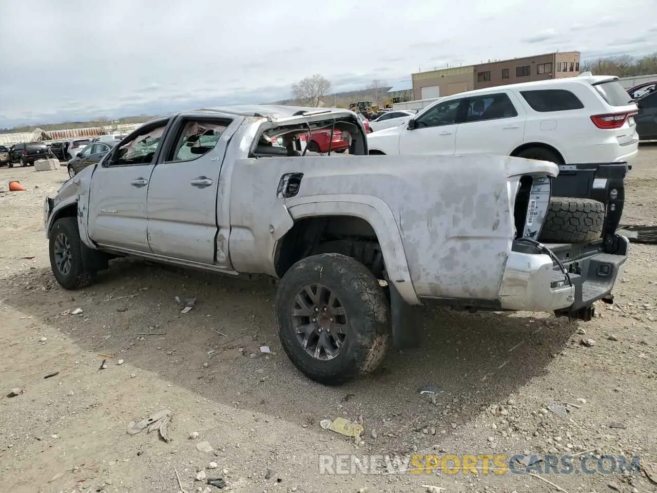 2 Photograph of a damaged car 3TMDZ5BN6LM081195 TOYOTA TACOMA 2020
