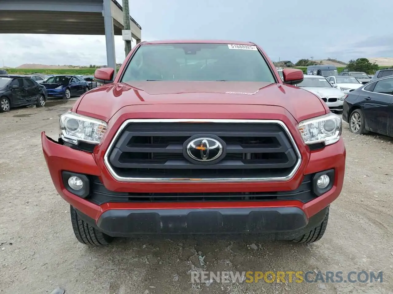 5 Photograph of a damaged car 3TMDZ5BN6LM095260 TOYOTA TACOMA 2020