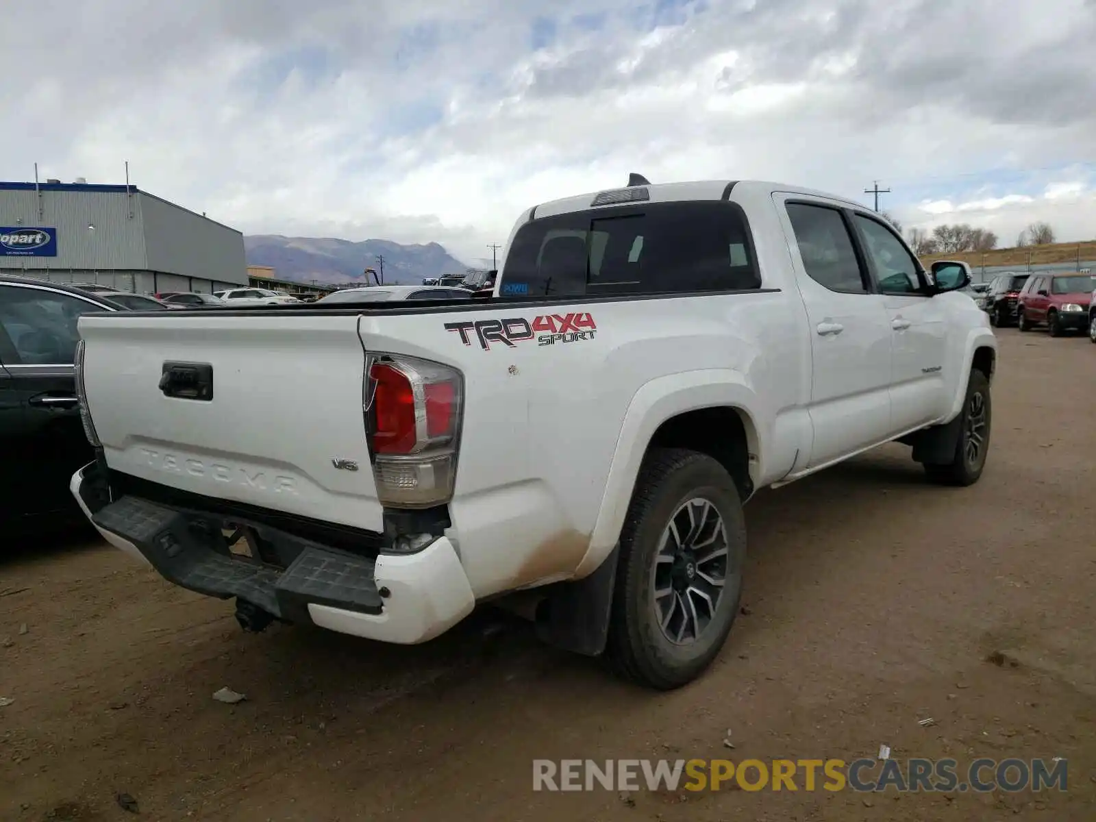 4 Photograph of a damaged car 3TMDZ5BN7LM084798 TOYOTA TACOMA 2020