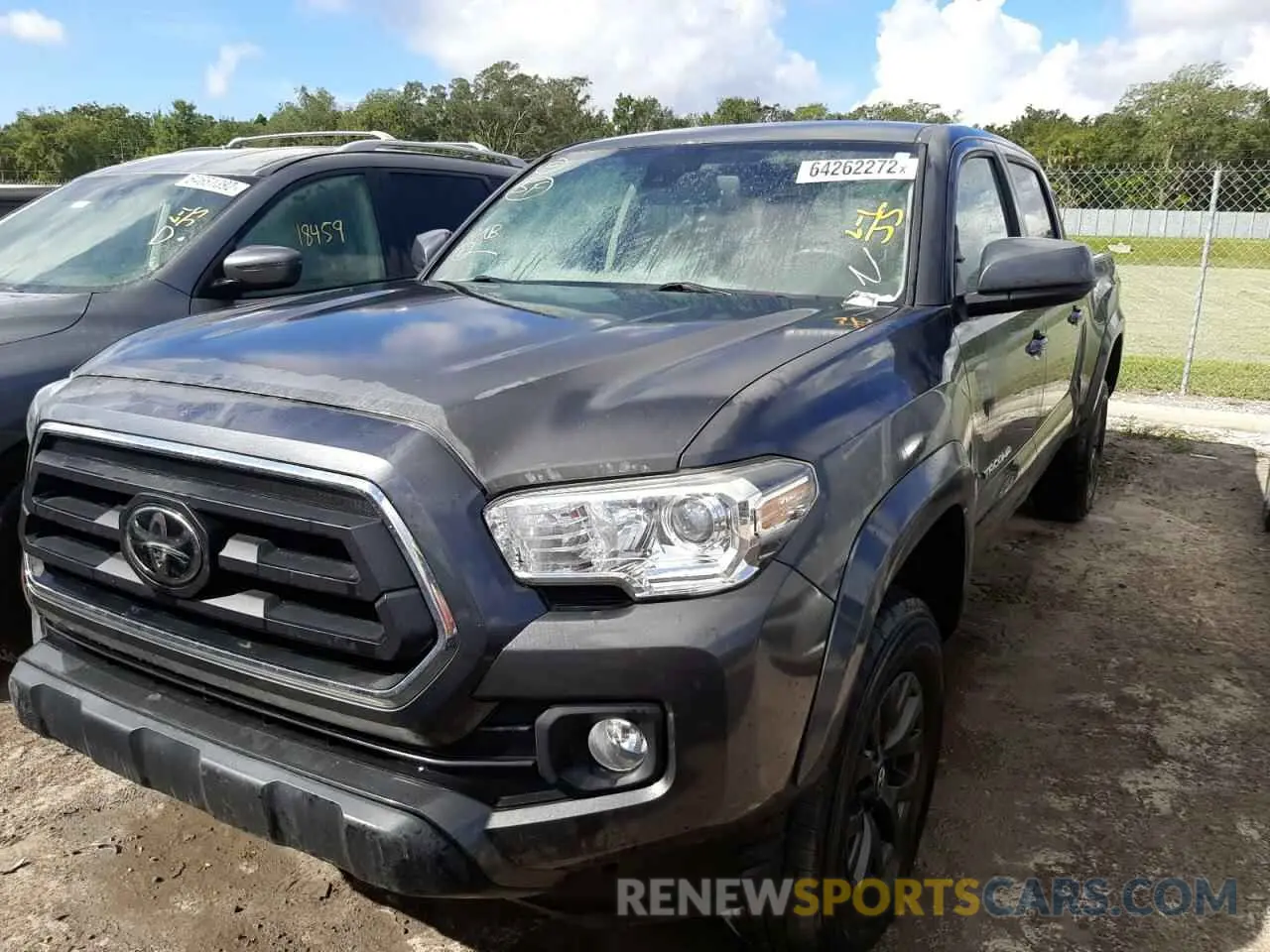 2 Photograph of a damaged car 3TMDZ5BN7LM089497 TOYOTA TACOMA 2020