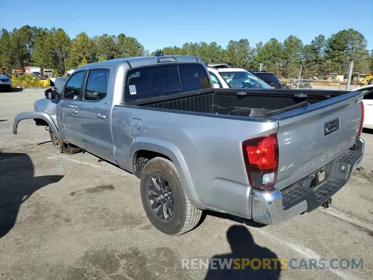 2 Photograph of a damaged car 3TMDZ5BN8LM088939 TOYOTA TACOMA 2020