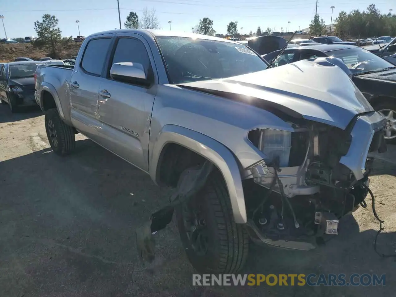 4 Photograph of a damaged car 3TMDZ5BN8LM088939 TOYOTA TACOMA 2020